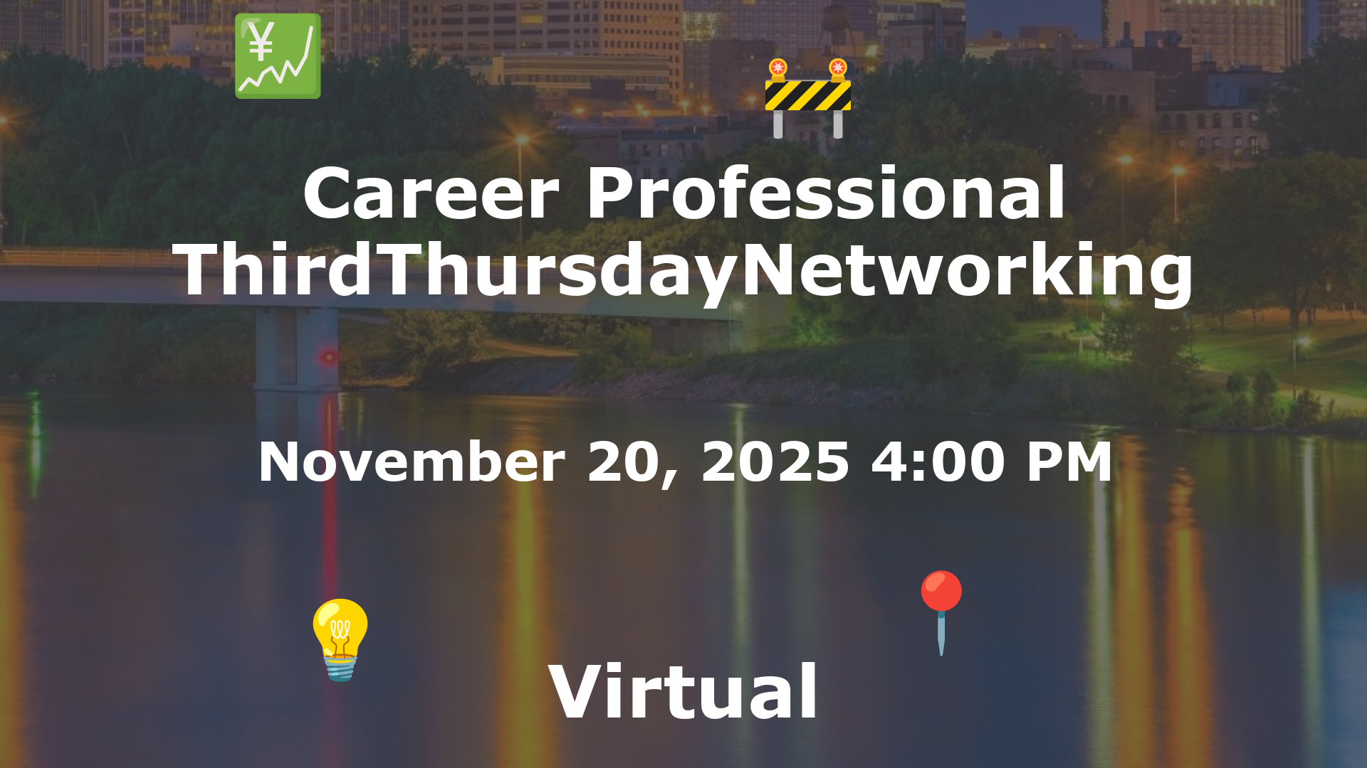 Career Professional ThirdThursdayNetworking  event image